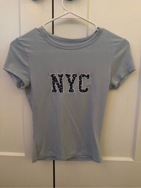 new york city fitted tee